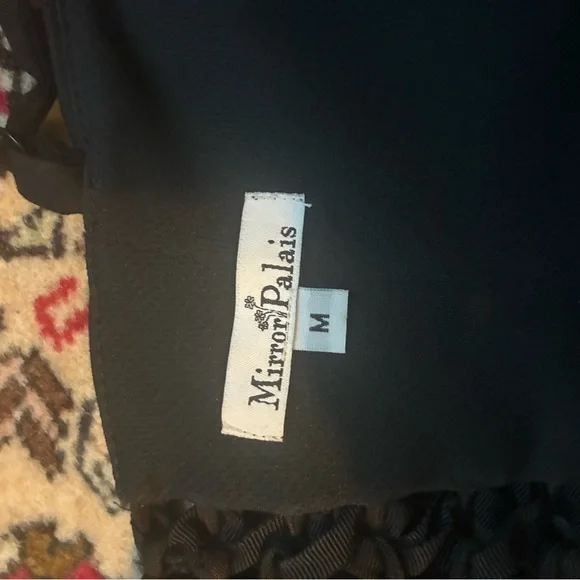 Mirror Palais Black Corset Top - Picture 2 of 3